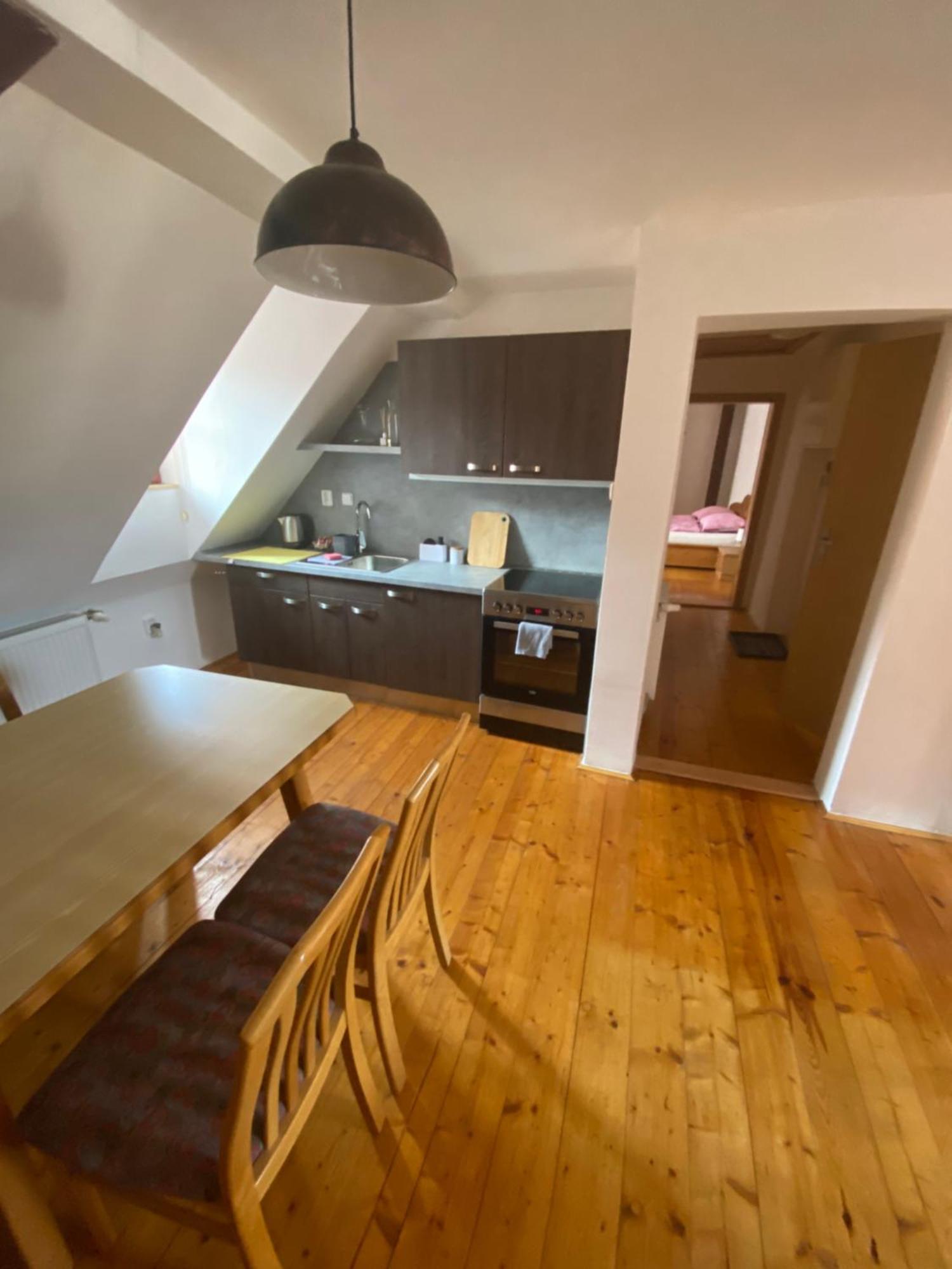 Apartman Prachatice Eksteriør billede